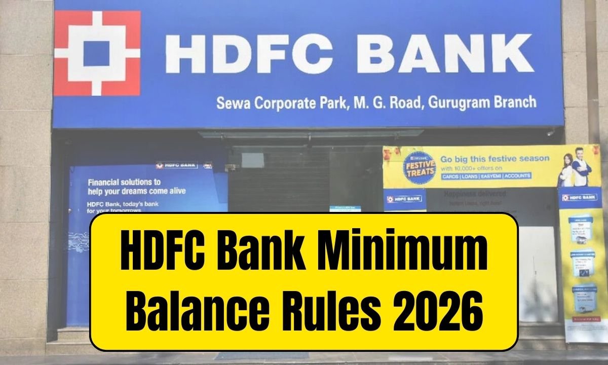 HDFC Bank Minimum Balance Rules 2026
